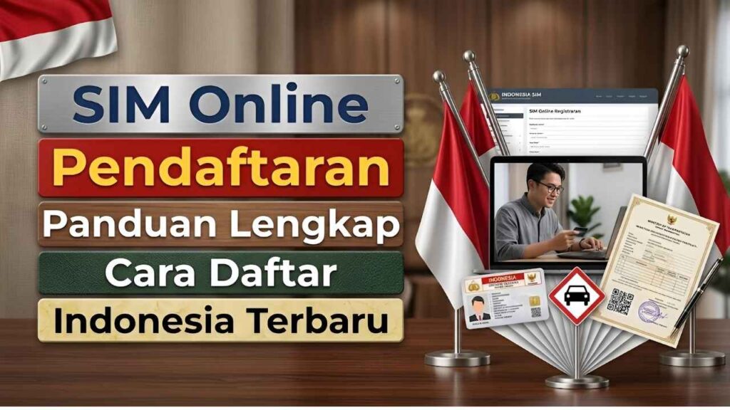 Panduan Lengkap Pendaftaran SIM Online Indonesia 2026 Cara Daftar Syarat dan Proses Resmi