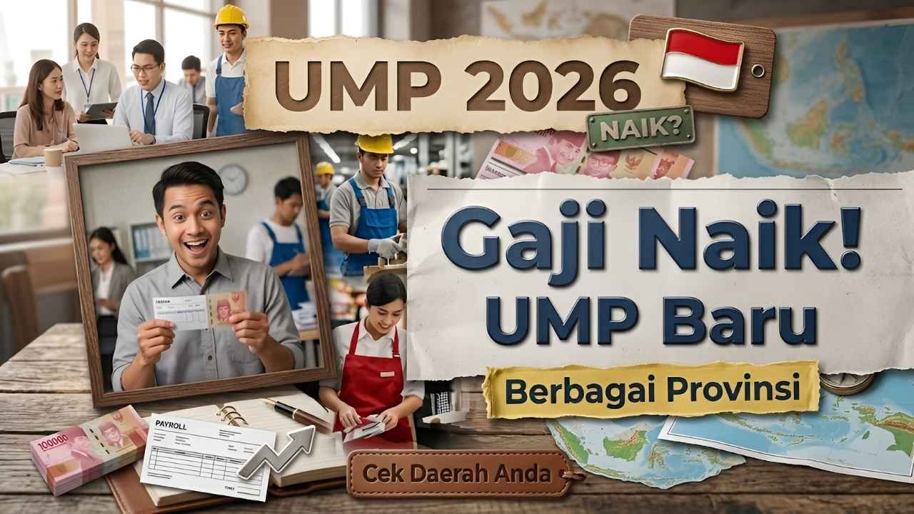 Kenaikan UMP 2026 Aturan Gaji Minimum Terbaru yang Wajib Diketahui Pekerja