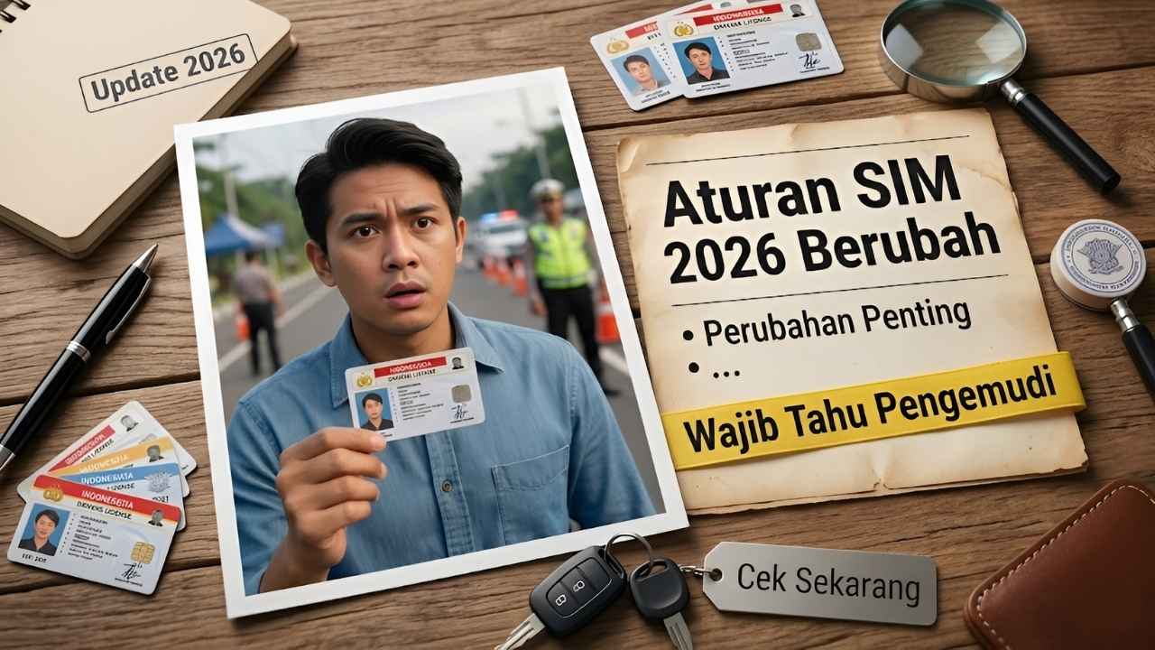 Aturan Baru SIM 2026 Perubahan Penting yang Wajib Diketahui Pengemudi Indonesia