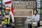 Kartu E-KTP Pekerja 2026 Syarat Lengkap Manfaat dan Tunjangan Pensiun Rp3 Juta