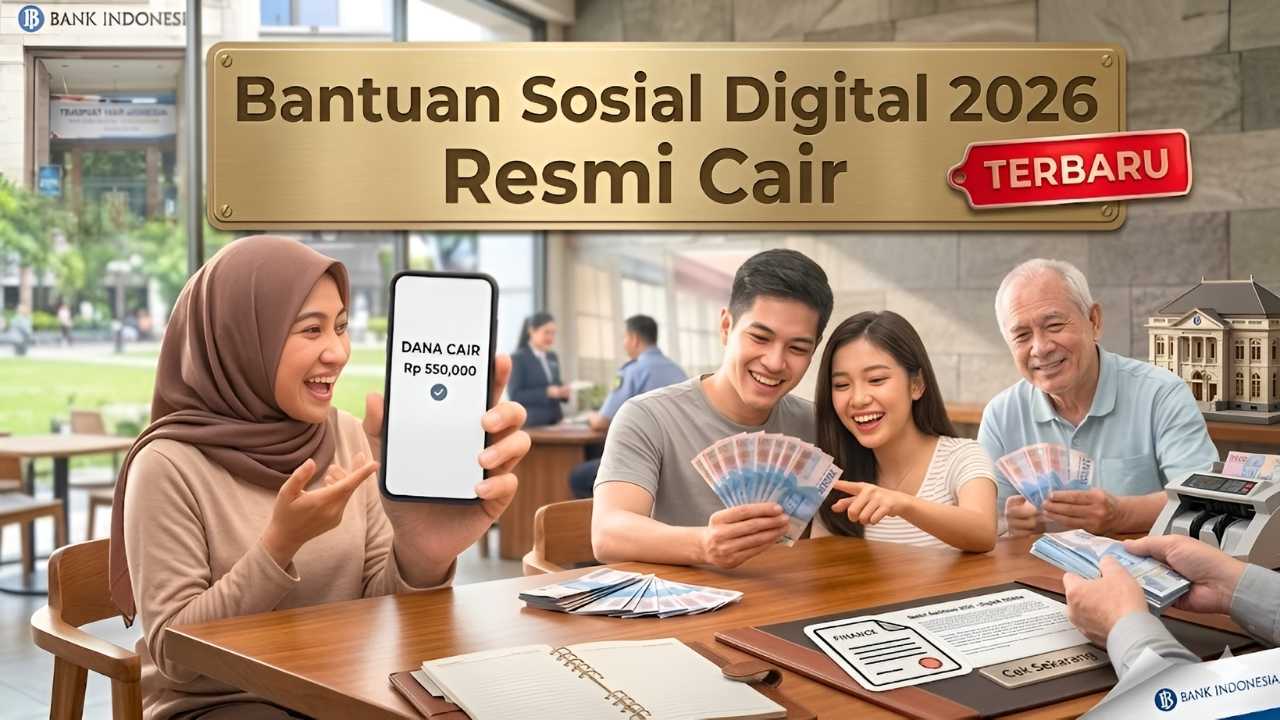 Bantuan Sosial Digital 2026 Dukungan Pemerintah Terbaru Rp750.000 untuk Masyarakat