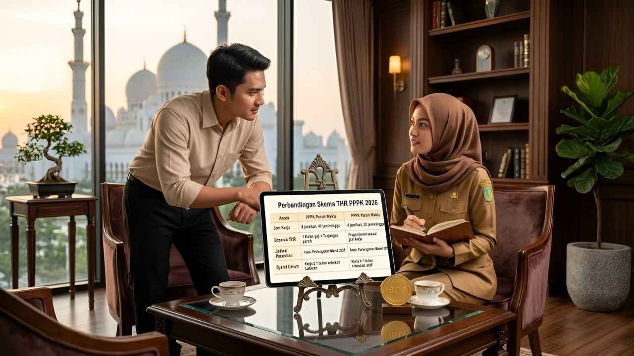 THR PPPK 2026 Cair Lebih Awal Panduan Lengkap untuk Pegawai Penuh Waktu dan Paruh Waktu