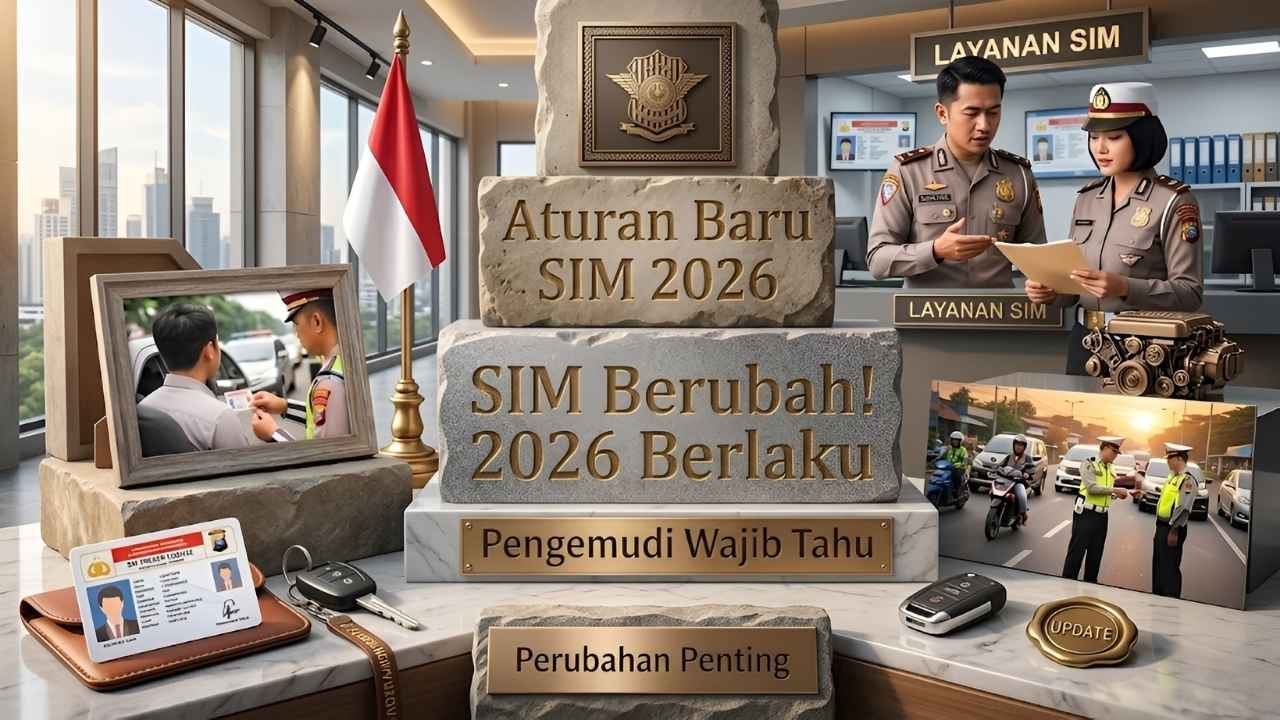 Perubahan SIM Indonesia 2026 Keputusan Pemerintah tentang Regulasi Baru untuk Pengendara
