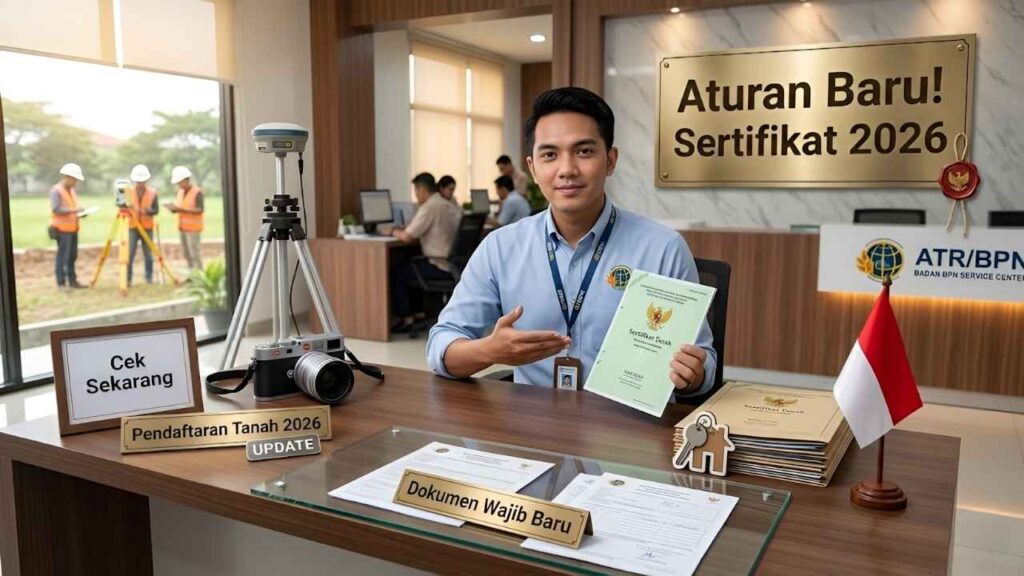 Aturan Baru Pendaftaran Tanah 2026 Dokumen Wajib dan Proses Sertifikat Lengkap