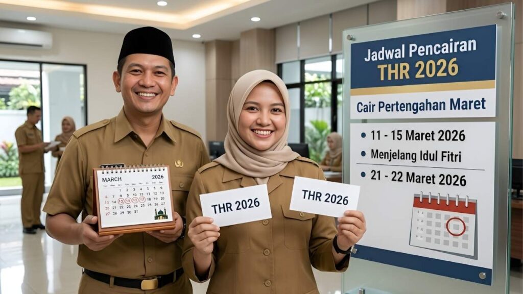 THR PNS dan PPPK Indonesia 2026 Aturan Baru Skema Perhitungan dan Jadwal Cair