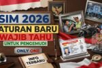 Panduan Lengkap Aturan SIM Baru Indonesia 2026 Syarat Proses dan Hal Penting yang Jarang Diketahui
