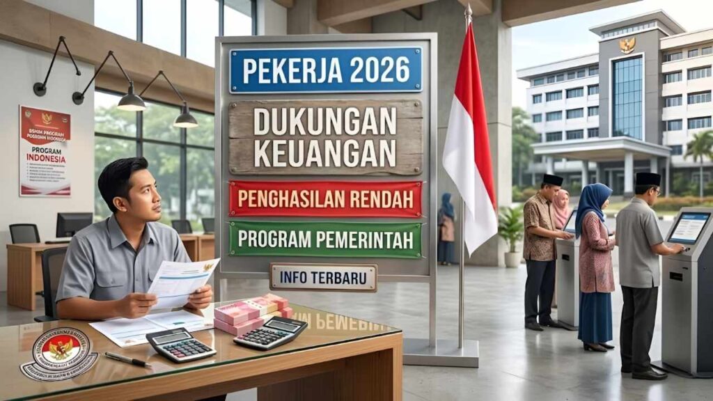 Dukungan Keuangan Pemerintah 2026 Bantuan Resmi untuk Pekerja Indonesia dengan Penghasilan Terbatas