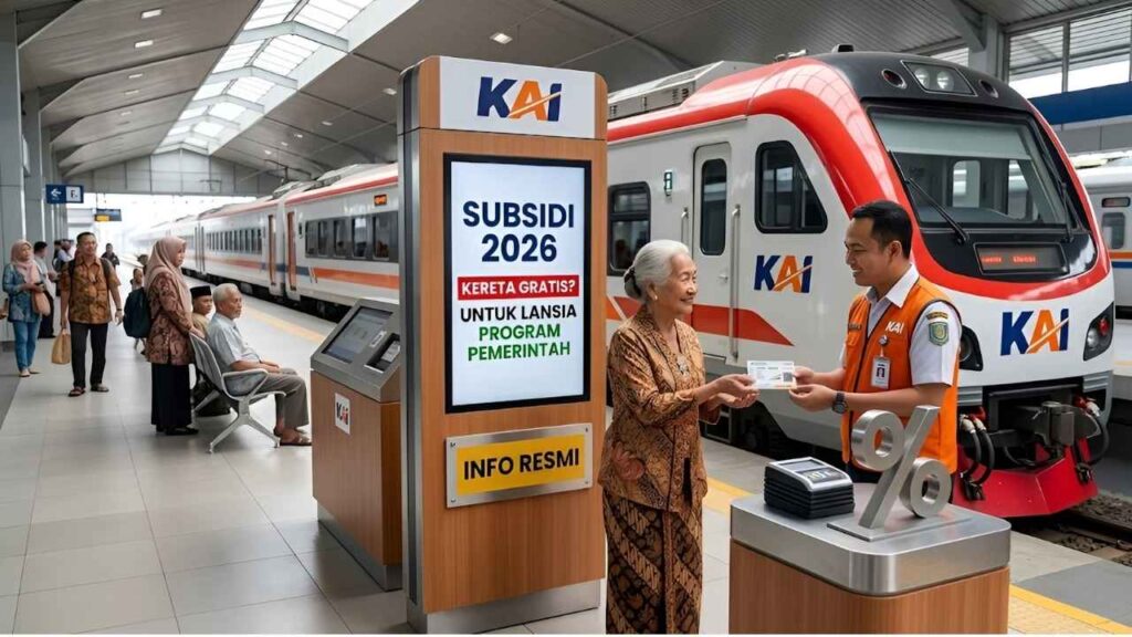 Panduan Lengkap Subsidi Kereta Lansia 2026 Syarat Dokumen dan Mekanisme Pemesanan