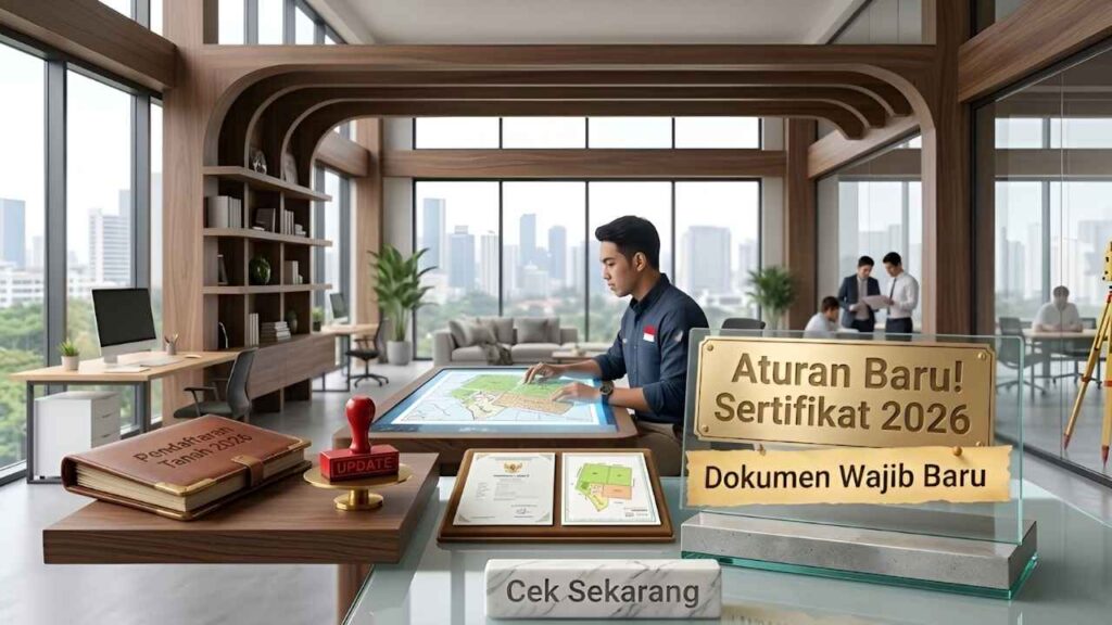 Pendaftaran Tanah Indonesia 2026 Aturan Terbaru Sertifikat Digital dan Panduan Dokumen