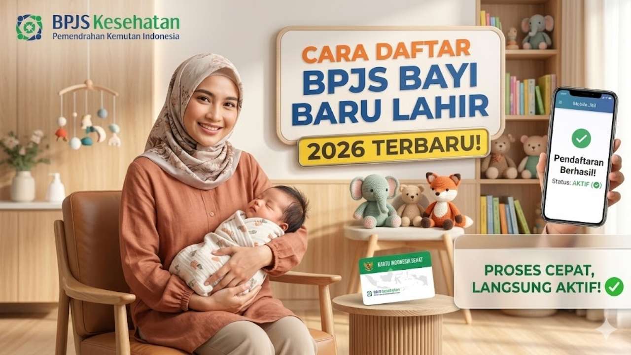 Cara Daftar BPJS Bayi Baru Lahir 2026 dengan Proses Cepat dan Resmi
