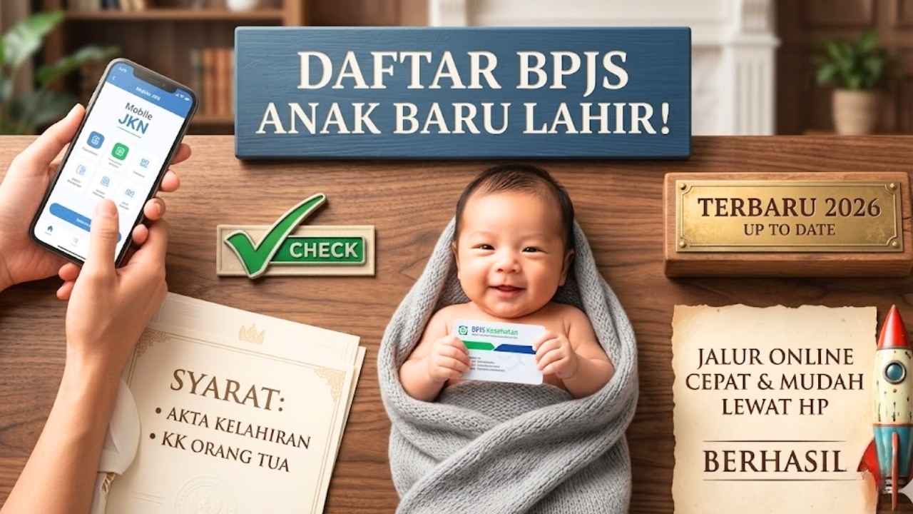 Panduan Lengkap Daftar BPJS Bayi Baru Lahir 2026 dengan Syarat Resmi