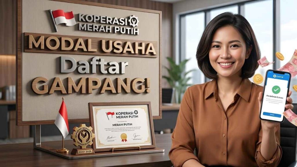 Koperasi Merah Putih 2026 Solusi Modal Usaha dan Panduan Pendaftaran Online Mudah Bulan April
