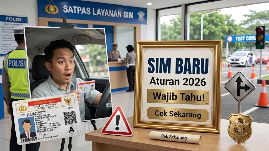Cara Mengurus SIM di Indonesia 2026 Aturan Baru Persyaratan dan Proses Lengkap
