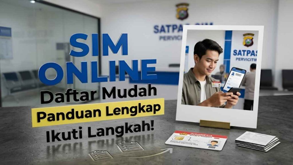 Panduan Lengkap SIM Online Indonesia Cara Registrasi Dokumen dan Biaya 2026