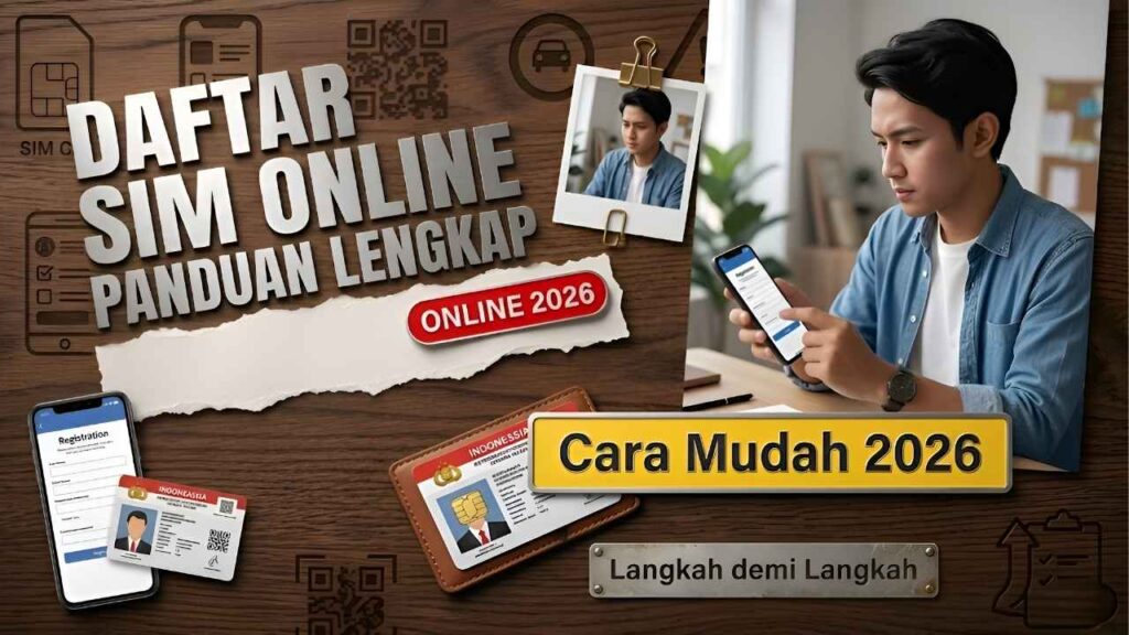 Pendaftaran SIM Online Indonesia 2026 Informasi Resmi Persyaratan Proses Ujian dan Pembayaran Digital