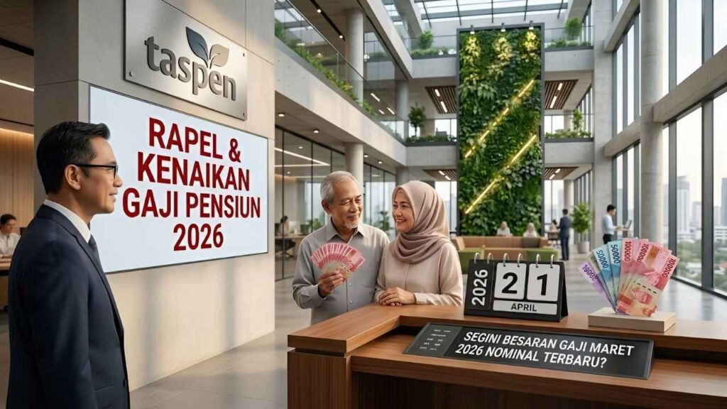 Kenaikan Gaji Pensiun 2026 Informasi Rapel Kebijakan Pemerintah dan Panduan Lengkap bagi Pensiunan