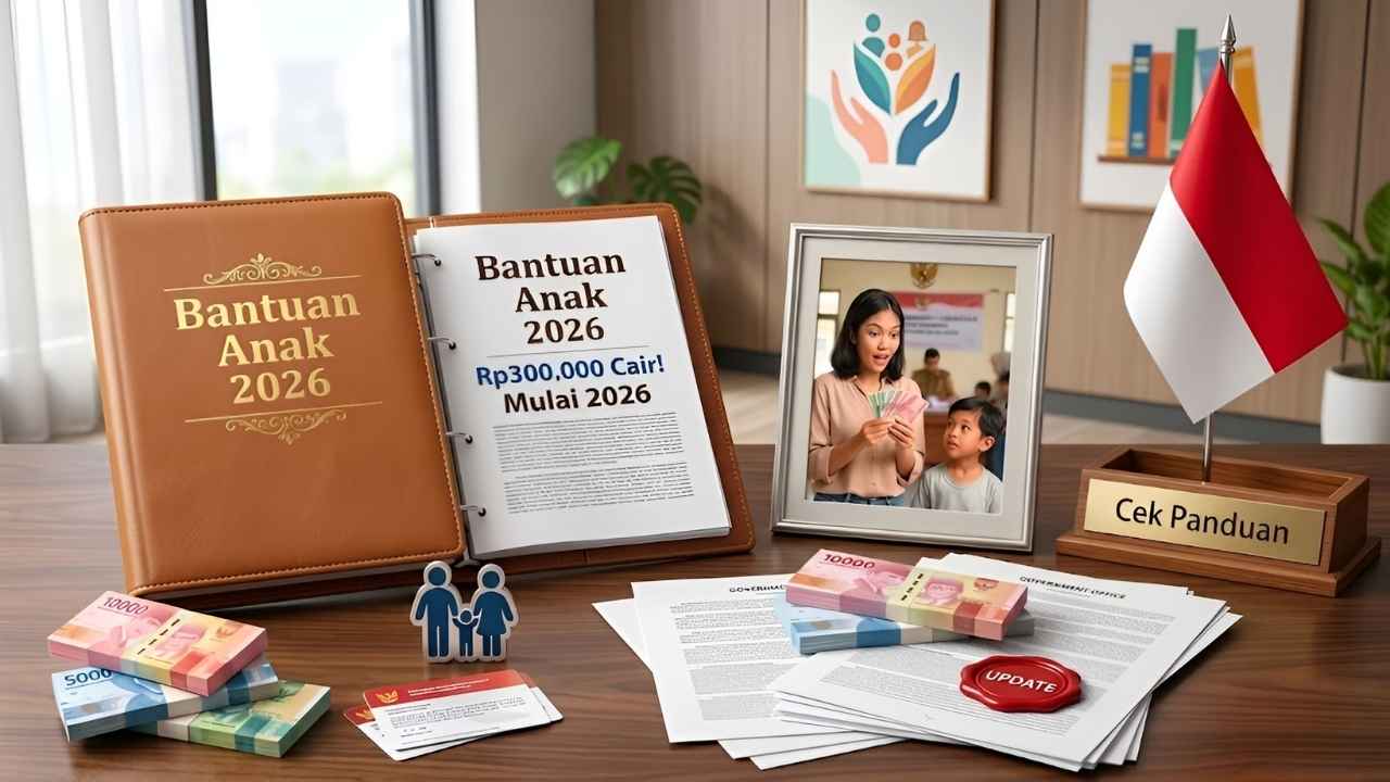 Pembayaran Tunai Anak Rp300.000 Tahun 2026 Panduan Lengkap Syarat Penerima Manfaat dan Cara Pencairan