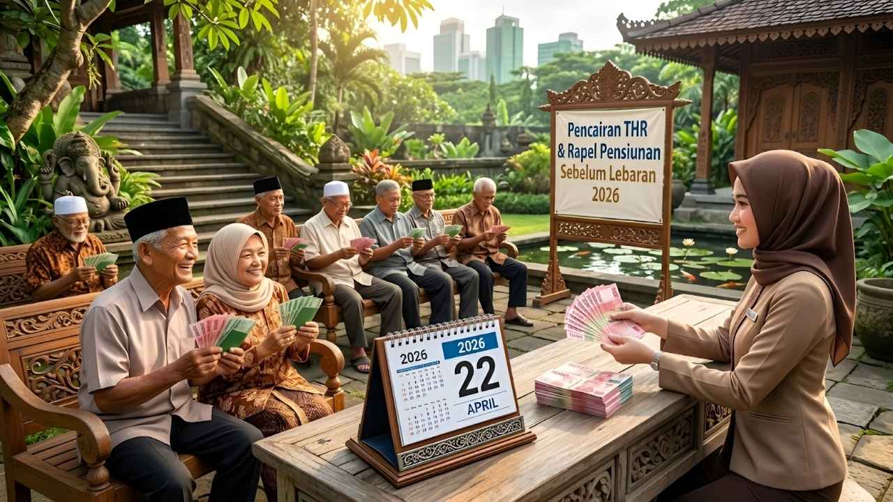 Rapelan dan THR Pensiunan 2026 Benarkah Sudah Disahkan Pemerintah dan Kapan Cair