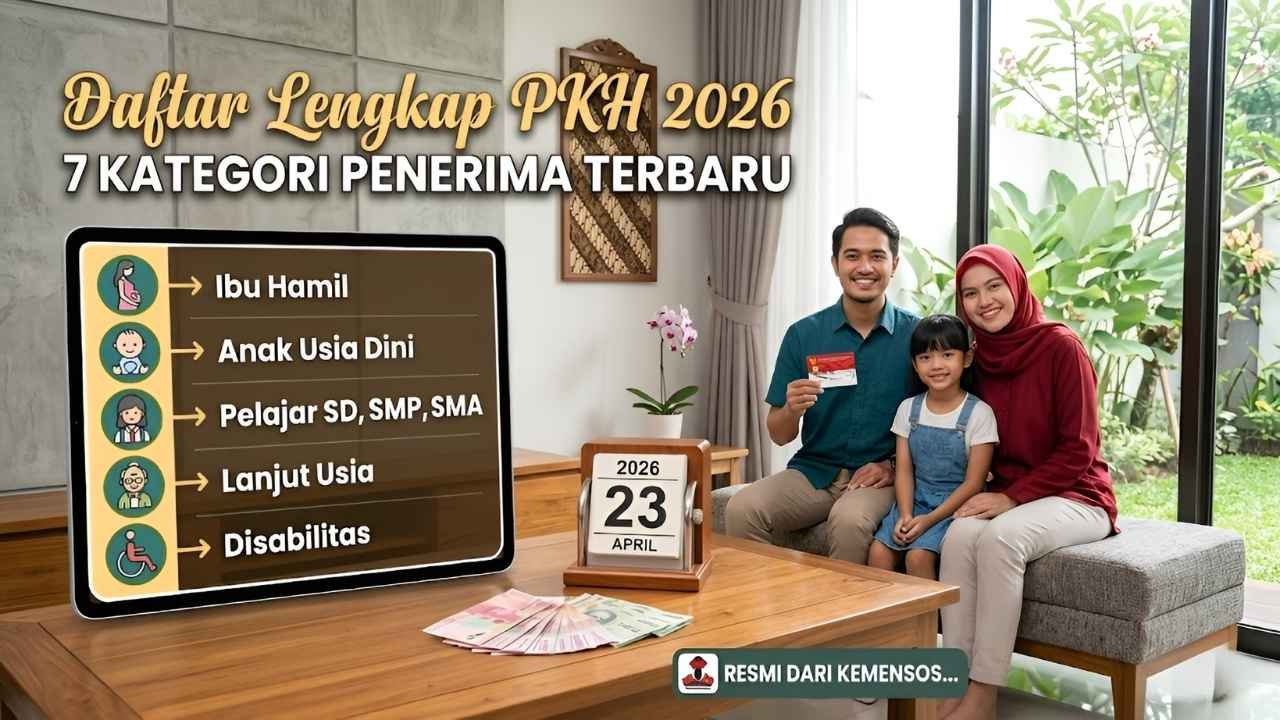 Kategori Penerima PKH Tahun 2026 Penjelasan Lengkap Hak dan Kewajiban Masyarakat