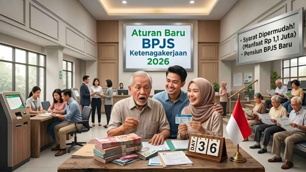BPJS Ketenagakerjaan 2026 Cara Mendapatkan Diskon Syarat 36 Bulan dan Manfaat Pensiun Resmi