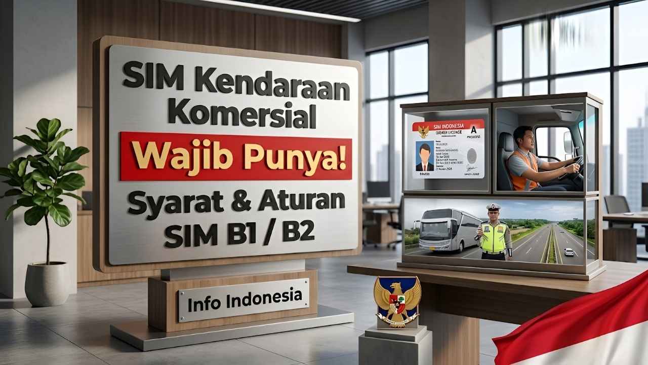 SIM Kendaraan Komersial Tahun 2026 Panduan Hak Syarat dan Proses Pendaftaran Lengkap