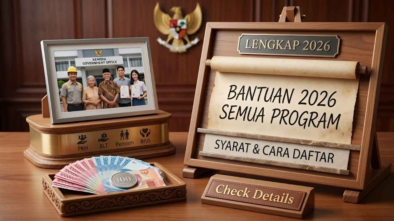 Bantuan Sosial PKH BLT dan Pensiun BPJS 2026 Panduan Resmi Pemerintah bagi Warga Indonesia