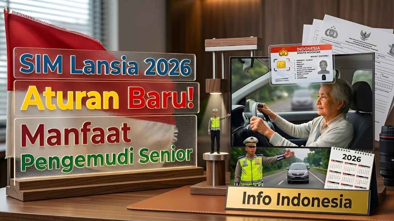 SIM Khusus Lansia 2026 Cara Pendaftaran Aturan dan Fasilitas Pendukung