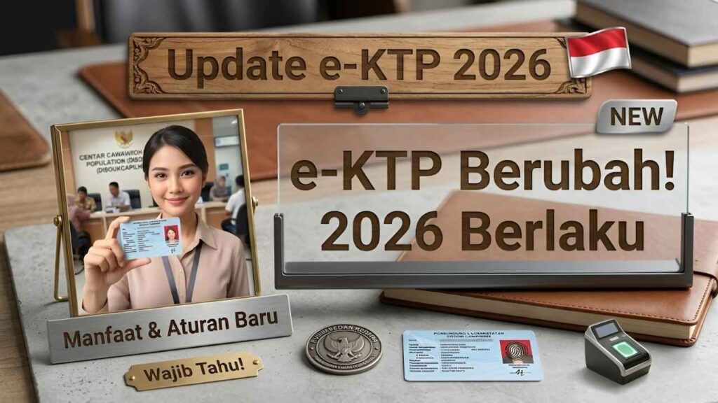 Panduan Lengkap e-KTP Baru 2026 Manfaat Aturan dan Perubahan Penting bagi Warga