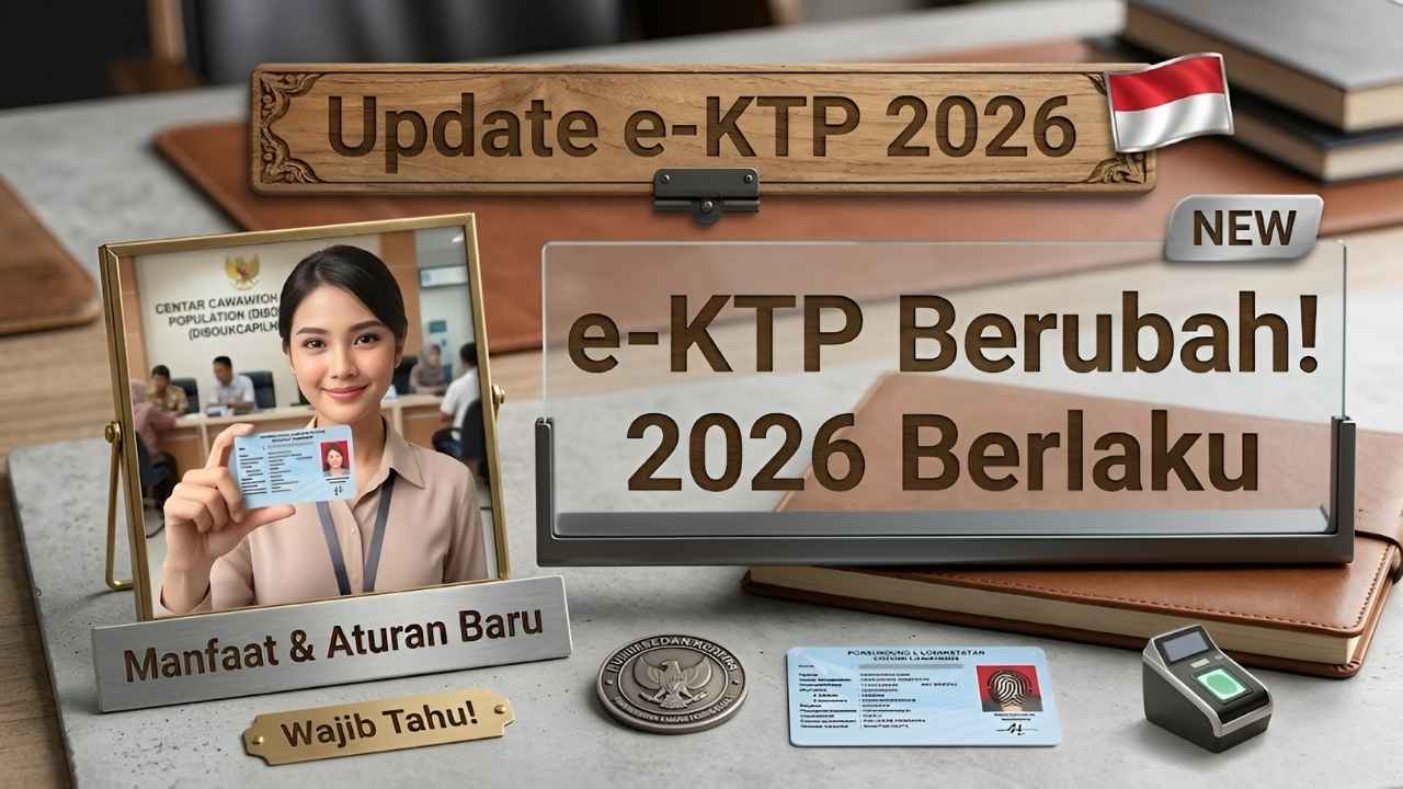 Panduan Lengkap e-KTP Baru 2026 Manfaat Aturan dan Perubahan Penting bagi Warga