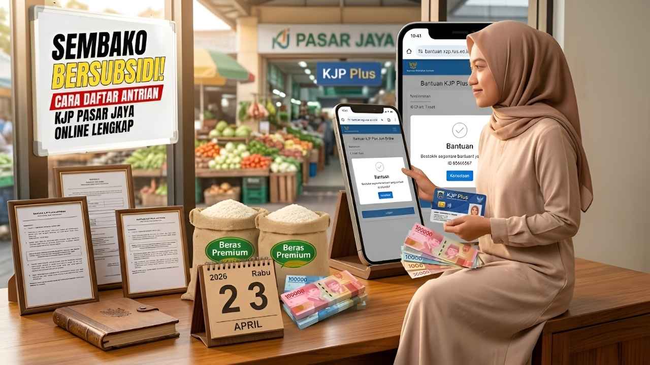 Program KJP Pasar Jaya 2026 Jadwal Persyaratan dan Antrian Sembako Bersubsidi