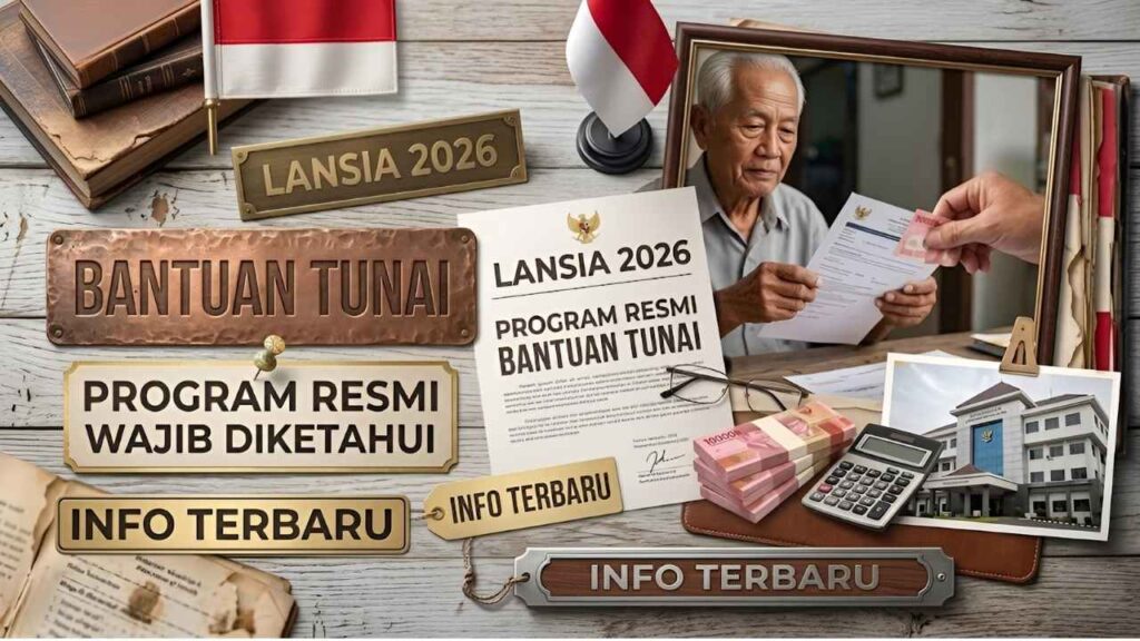 Panduan Bantuan Tunai Pemerintah 2026 Perlindungan dan Kesejahteraan Lansia Indonesia di Masa Tua