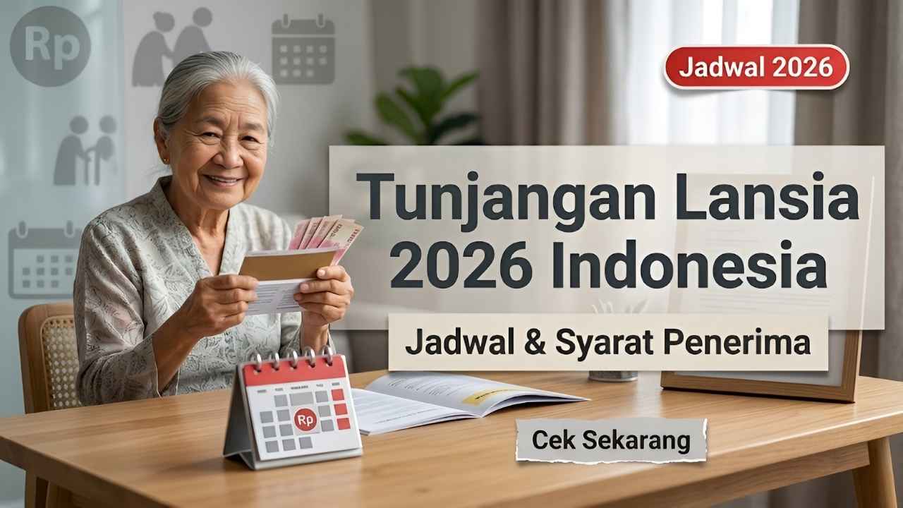 Informasi Terkini Tunjangan Lansia Indonesia 2026 Jadwal Pembayaran Syarat dan Cara Mendapatkan Bantuan
