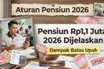 BPJS Ketenagakerjaan 2026 Revisi Aturan Pensiun dan Skema Manfaat Rp1,1 Juta per Bulan